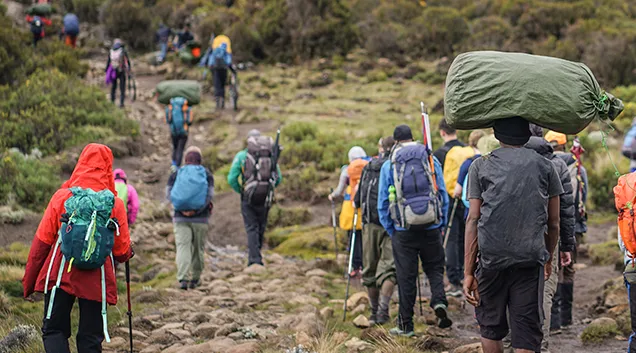 Marangu Route Climbing