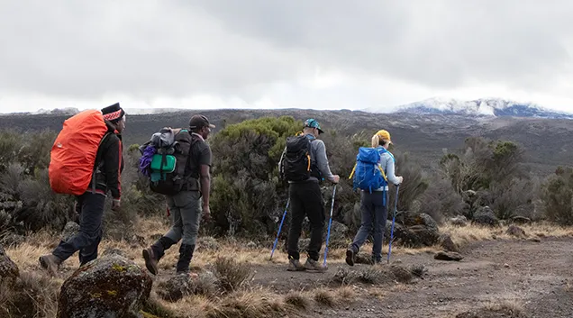 Umbwe Route Climbing