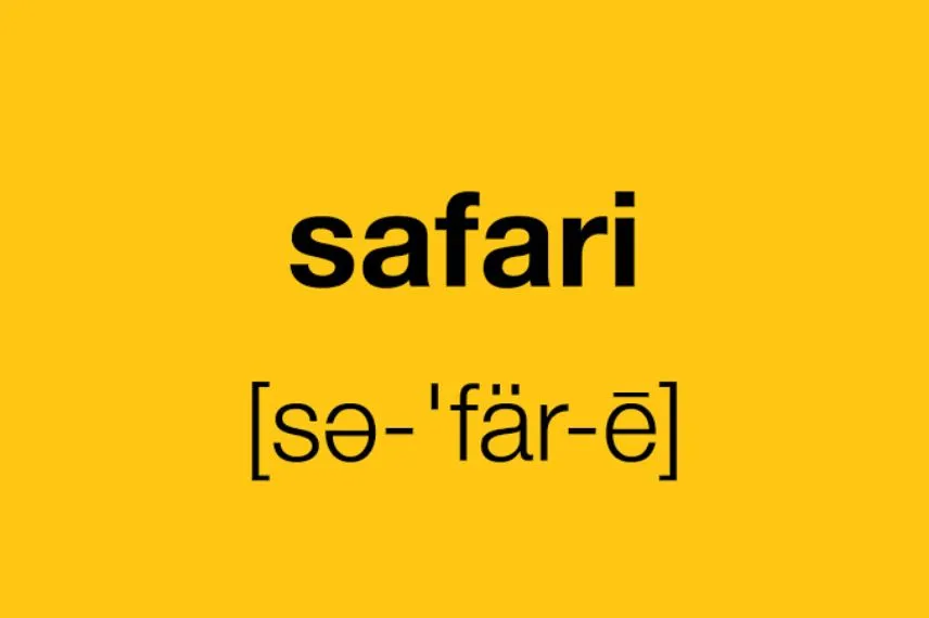 Swahili Phrases on Safari
