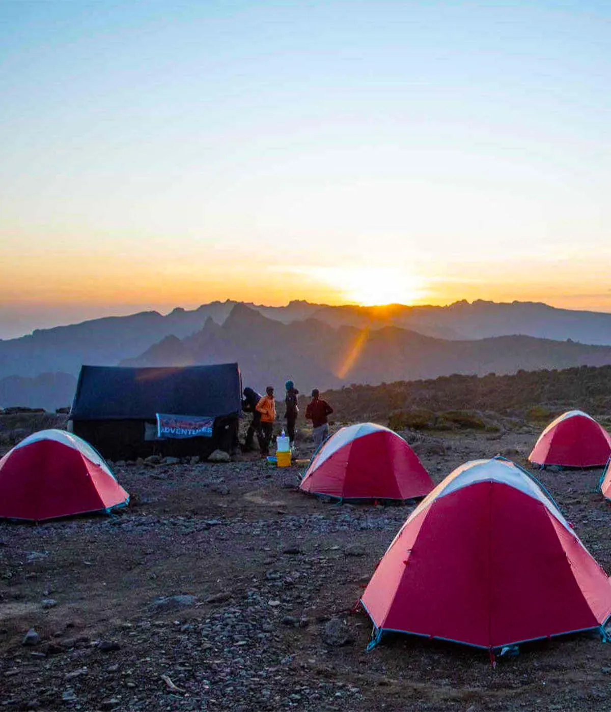 Machame Gate Campsite
