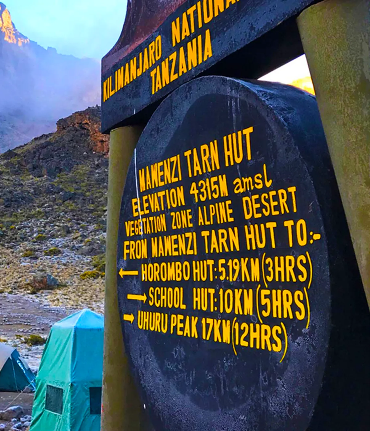 Mawenzi Tarn Top  Mawenzi Tarn Top