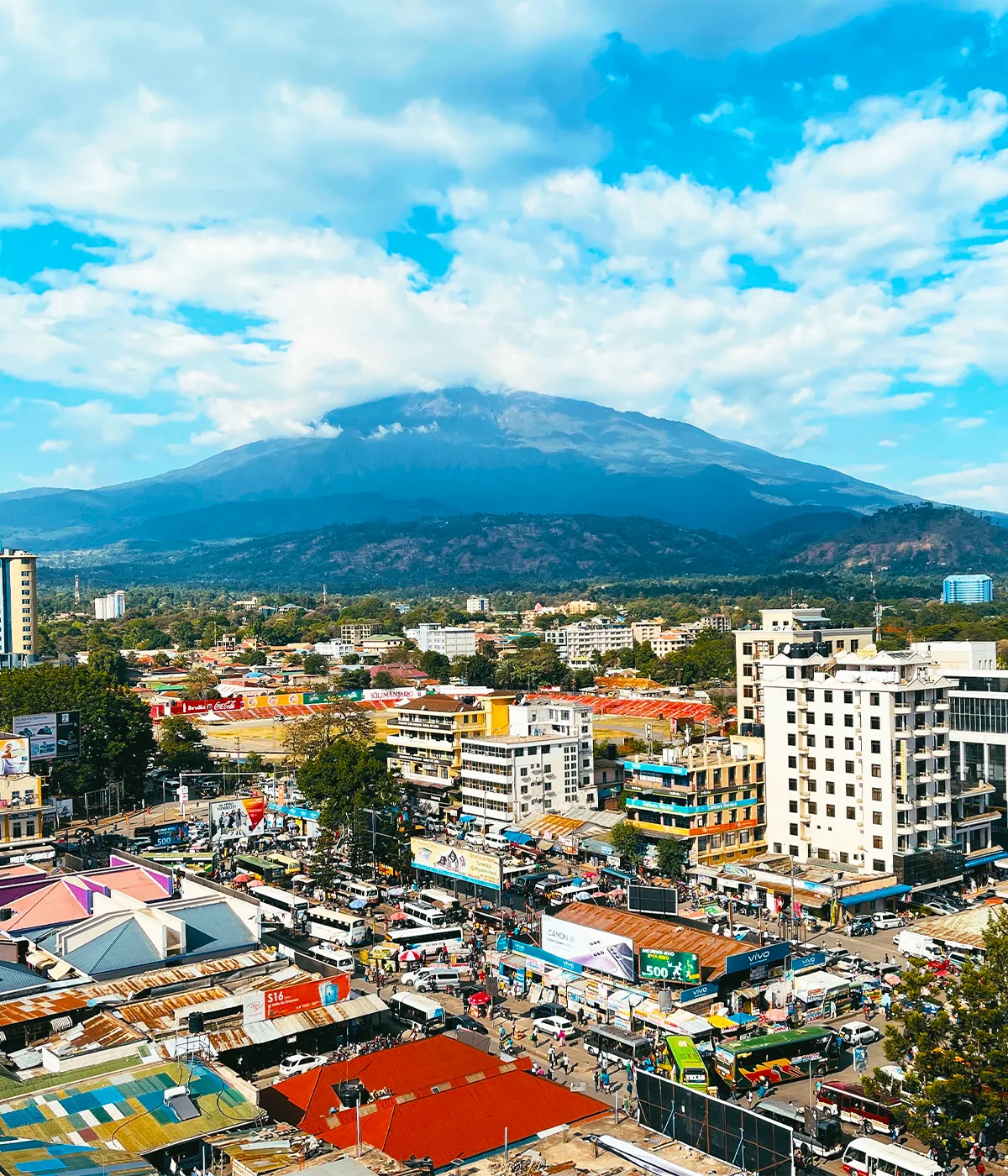 Arusha City Kilimanjaro View