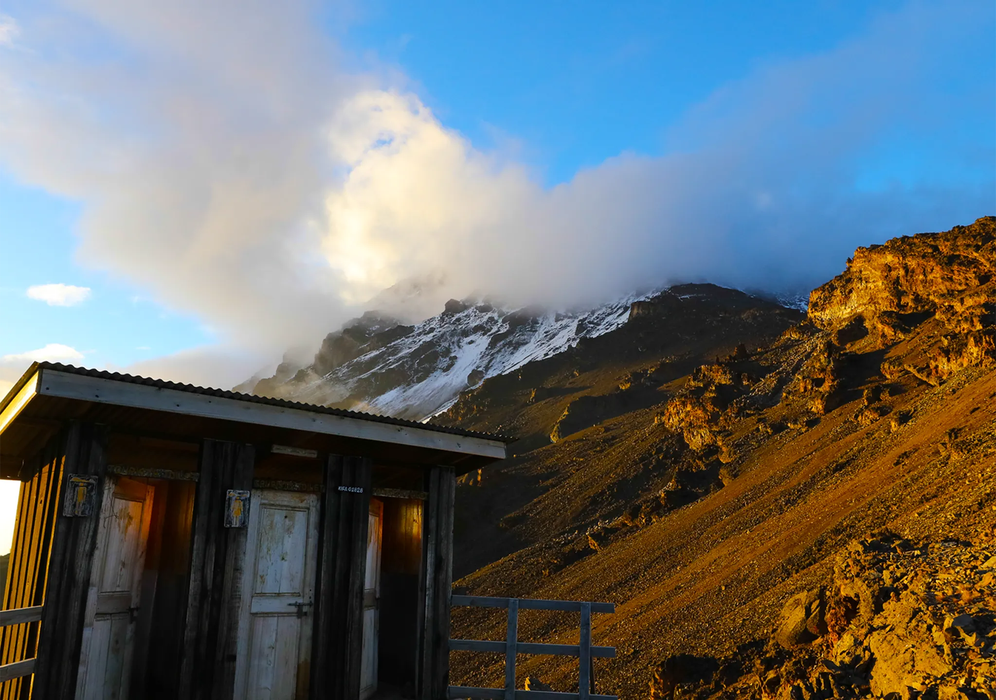 Eco Toilets on Kilimanjaro
