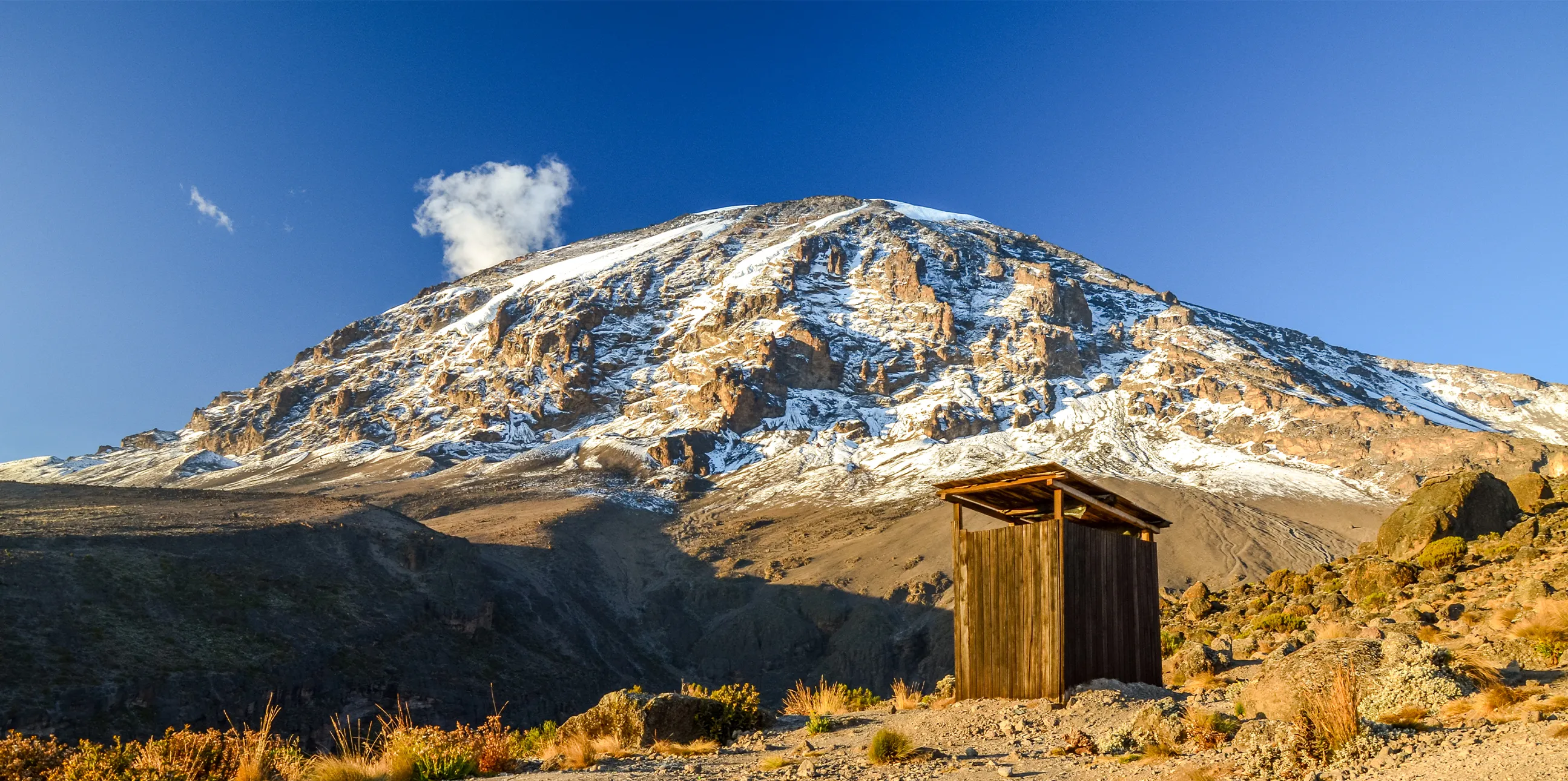 Private Toilets On Kilimanjaro